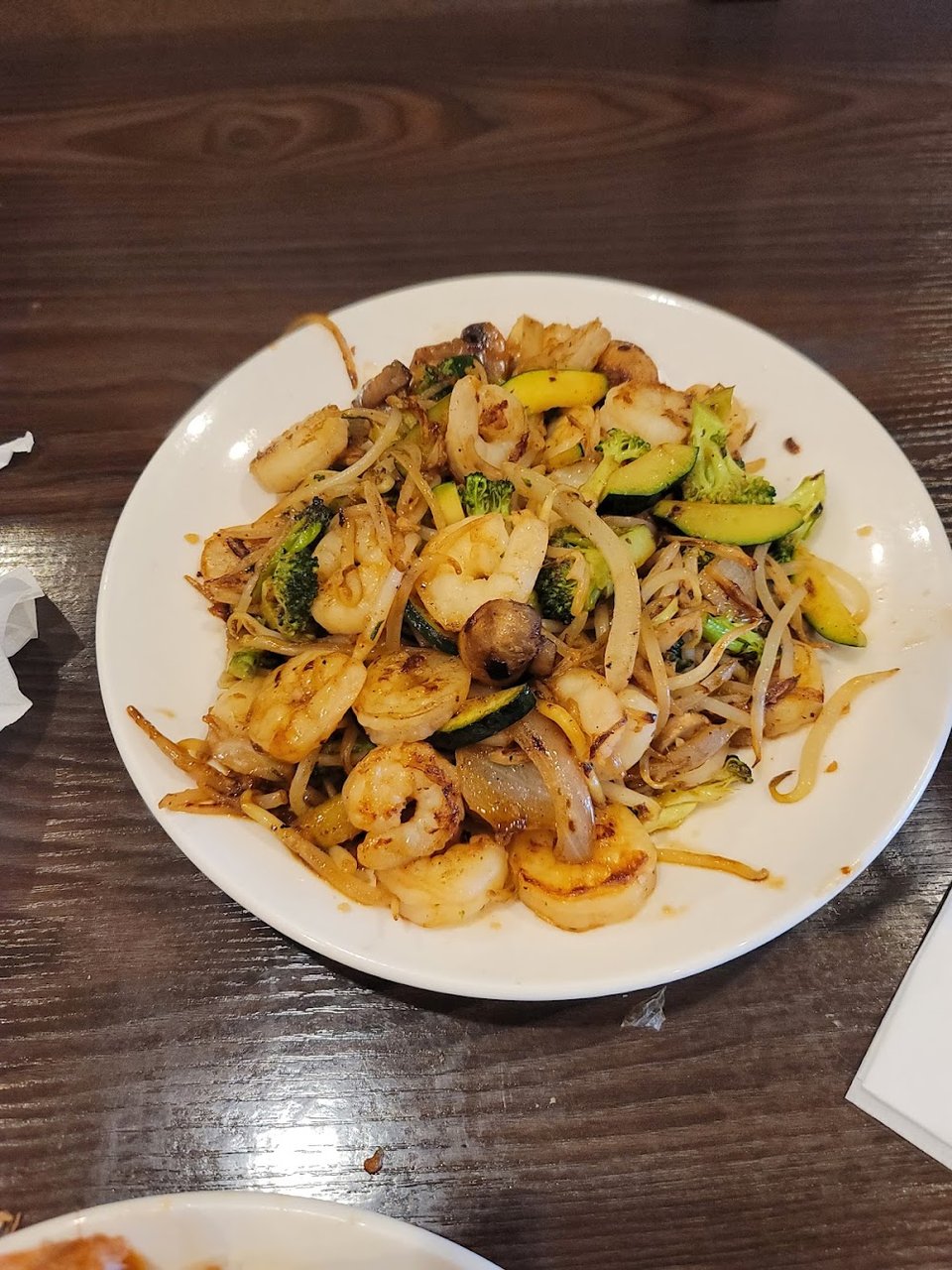 Comida Mongolia Shrimp with Broccoli
