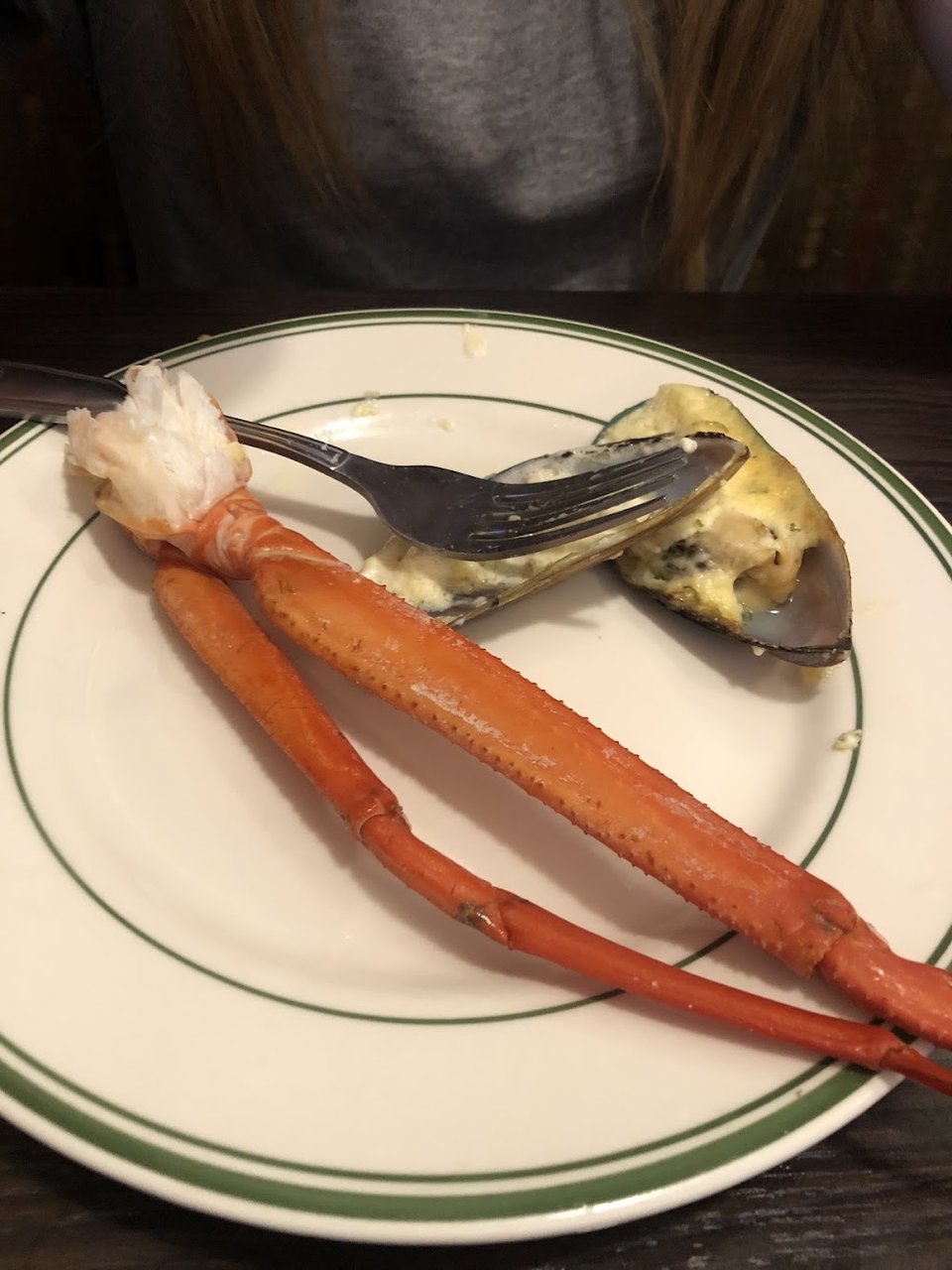 Poked Crab Legs
